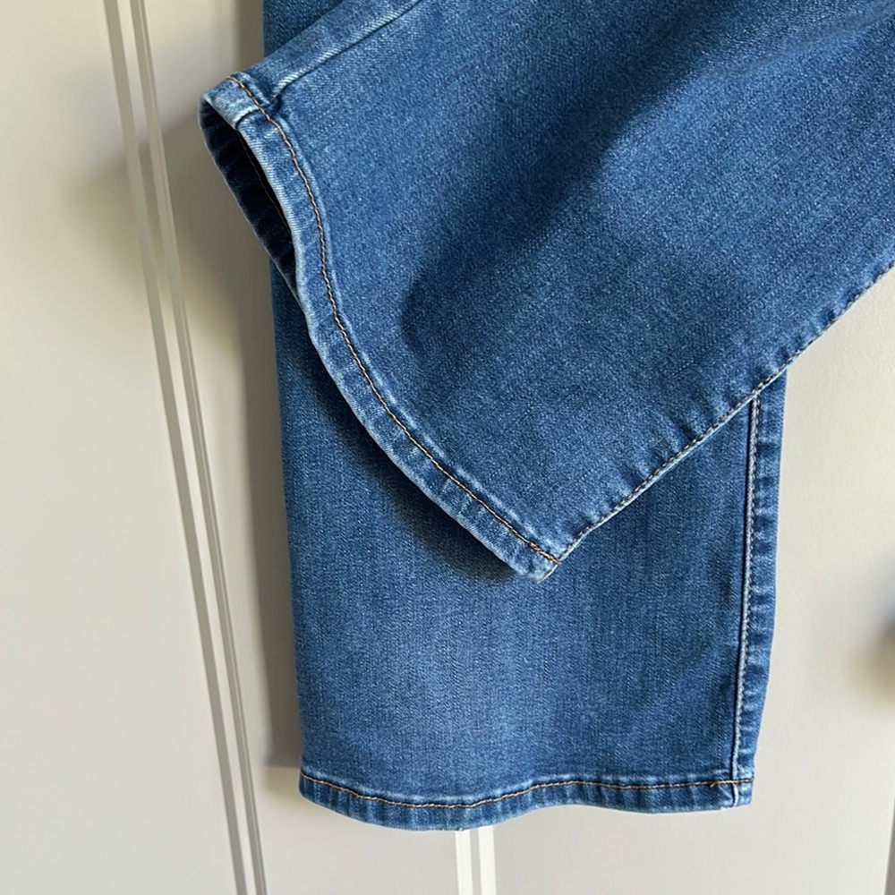 GUC Prosperity Blue High Rise Boot Cut Jeans Denim with Stretch Size 30 - Picture 6 of 9